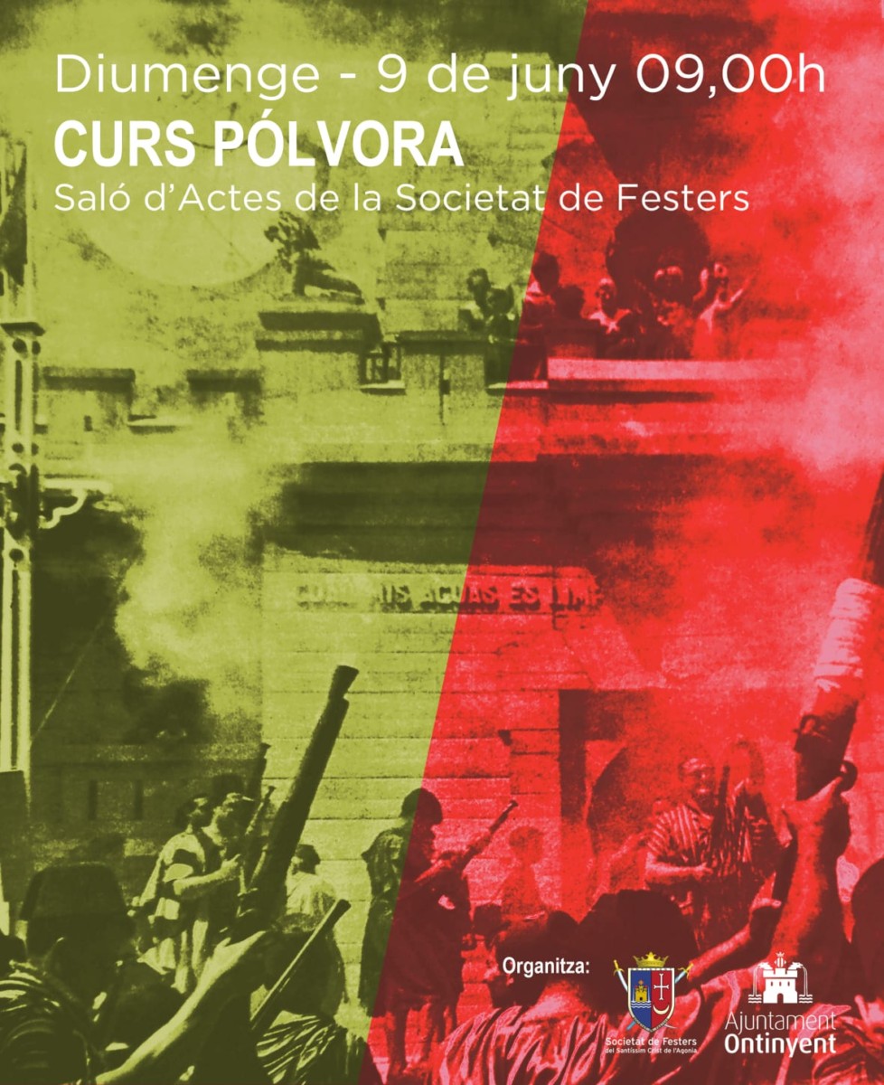 La Sociedad de Festeros organiza un segundo curso de la Pólvora La Sociedad de Festeros organiza un segundo curso de la Pólvora