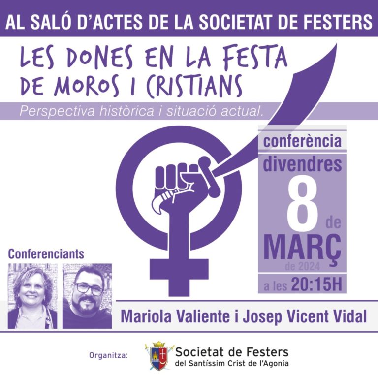 Conferencia: «Las mujeres en la fiesta de los moros y cristianos»